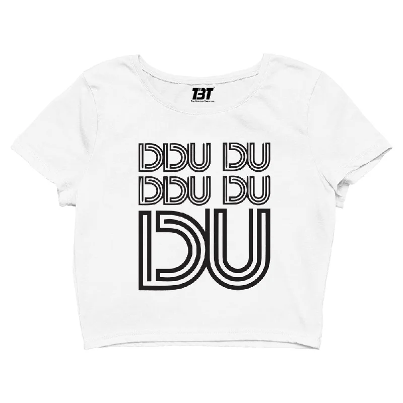 Black Pink Crop Top - DDU DU DDU DU DU purpose