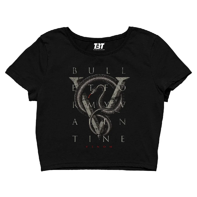 Bullet For My Valentine Crop Top - Your Venom Sharp Women's Italian