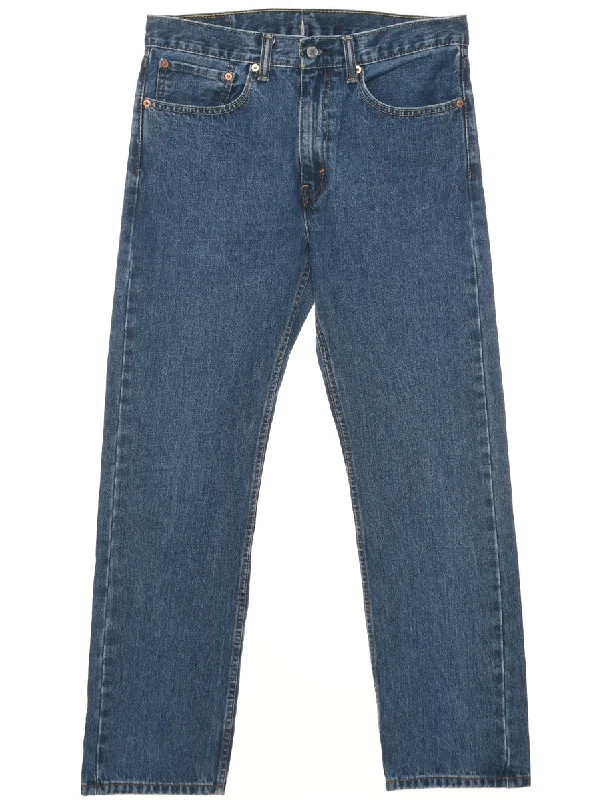 Straight Leg Levis 505 Jeans - W34 L32 Sporty Women's Tennis