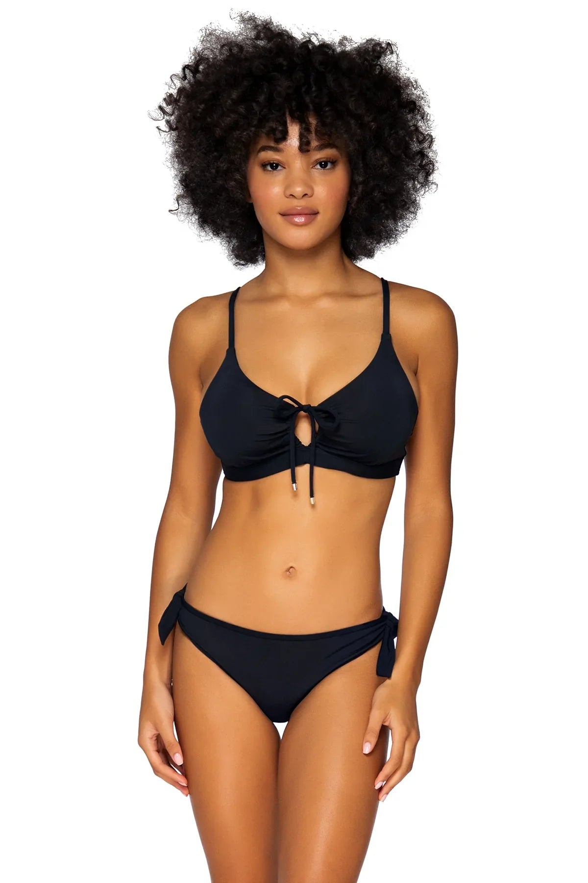 Kauai Keyhole Bikini Top Earthy Women's Hemp - based