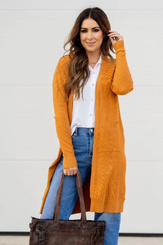 Lightly Waffled Tunic Cardigan Feminine Women's Soft 