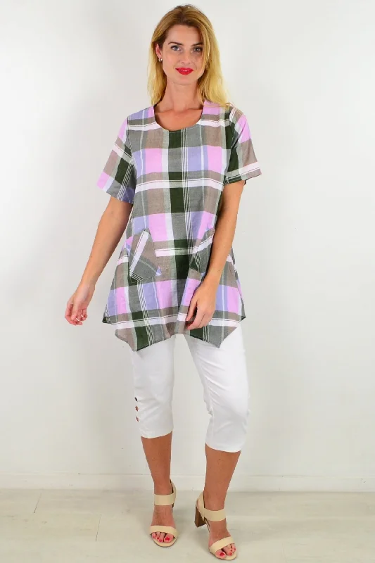 Check Out My Pocket Tunic Top Cool Women's Distressed