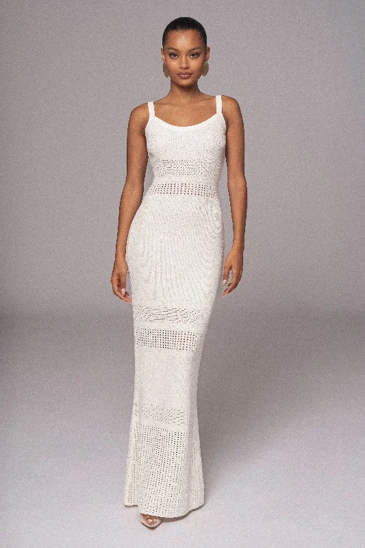 Ivory Palm Springs Knit Maxi Dress purpose