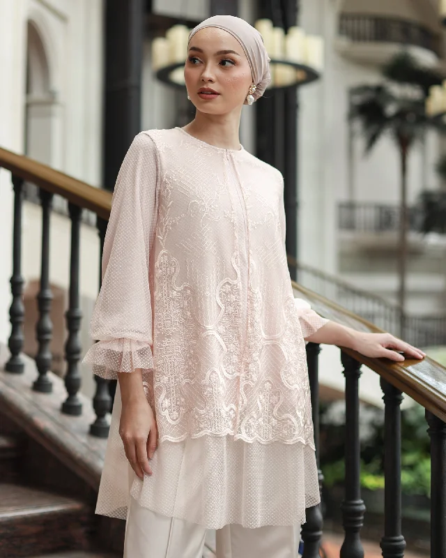 SHAFA TUNIC Dapper Women's Bow - adorned
