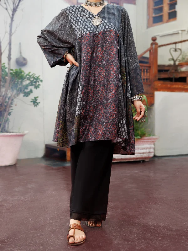 Black Cambric Tunic - AWP-LK-716 Athletic Women's High - 