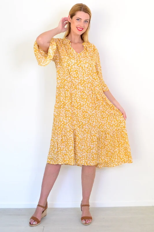 Summer Field Tunic Dress Traditional Women's Wool