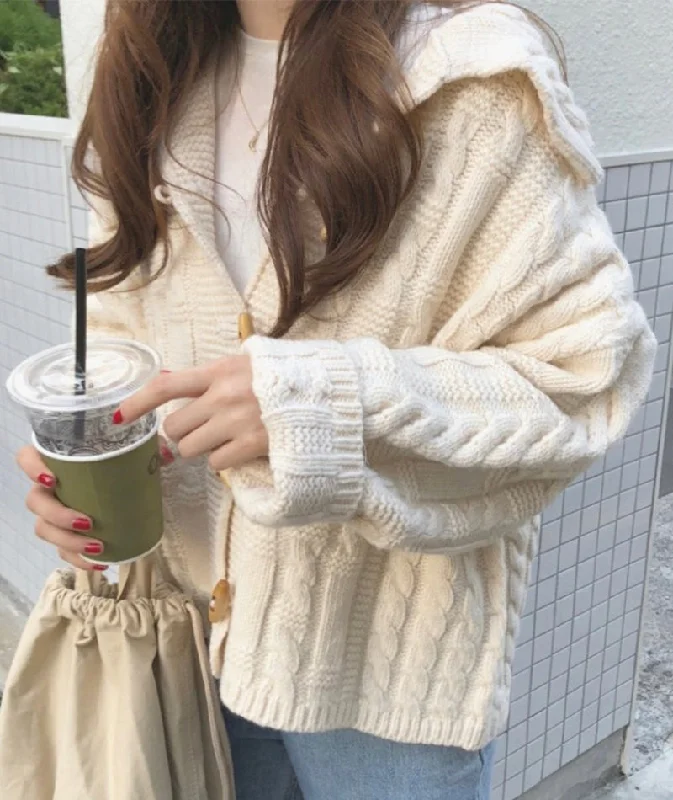 Loose v-neck sweater coat knitted cardigan coat  150 Stylish Women's Neon
