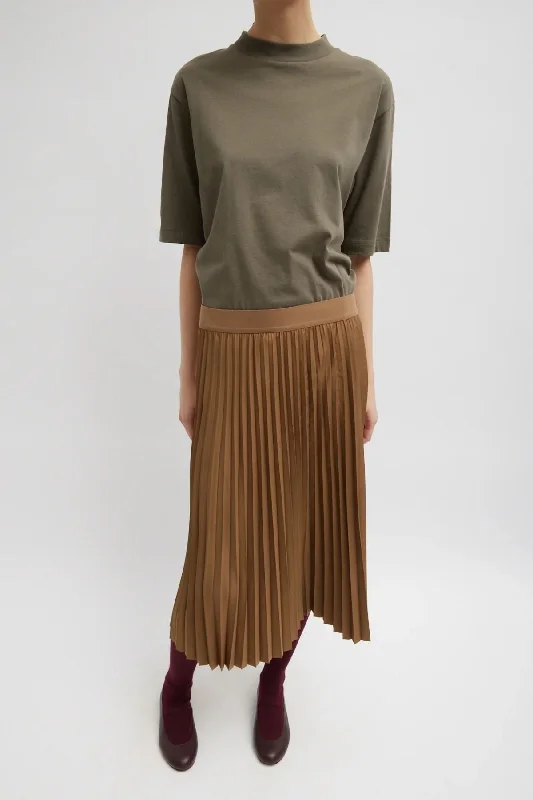 Tibi Mock Neck Unisex T - Dune Athletic Women's 