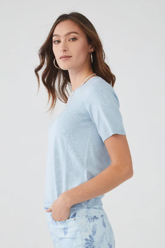 Short Sleeve Sweater Hip Women's Retro