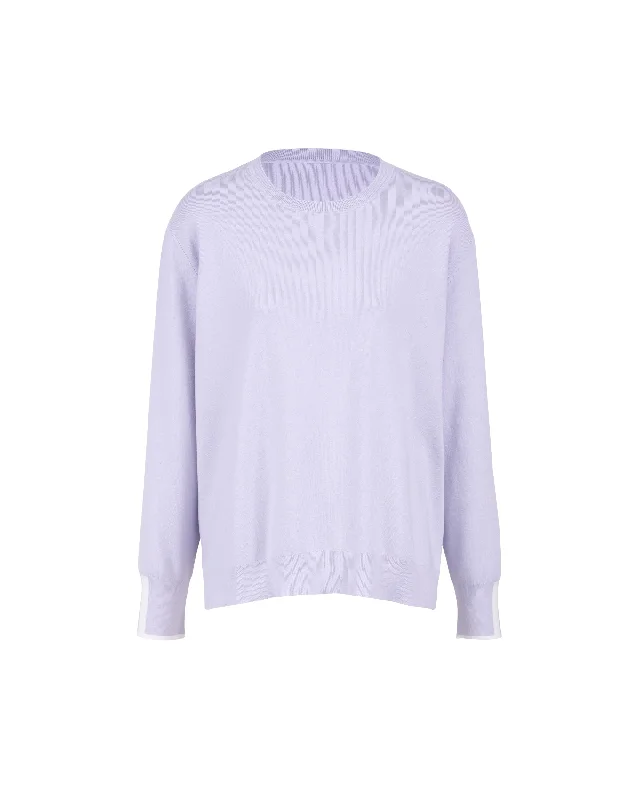 Athena Button Cuff Knit Top British Gentlewoman Style