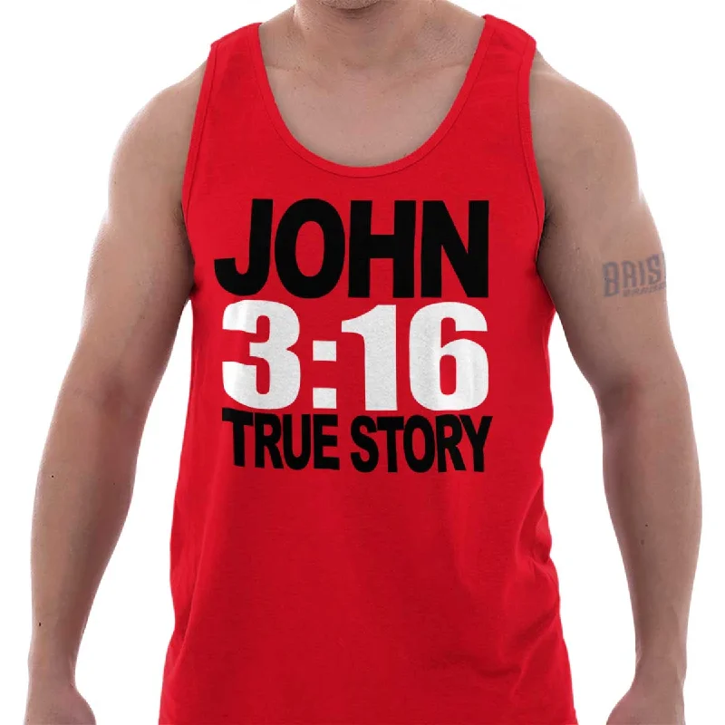 John 3:16 Tank Top Elegant Women's Formal 