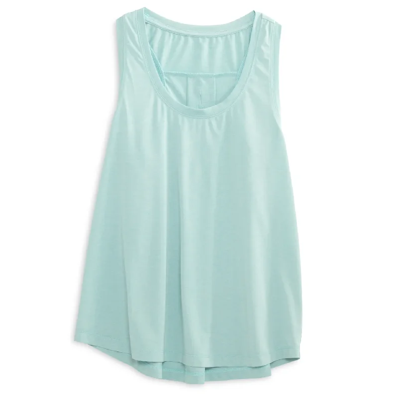 Fish Hippie Bimini Performance Tank - Blue Topaz Dynamic Women's Moto
