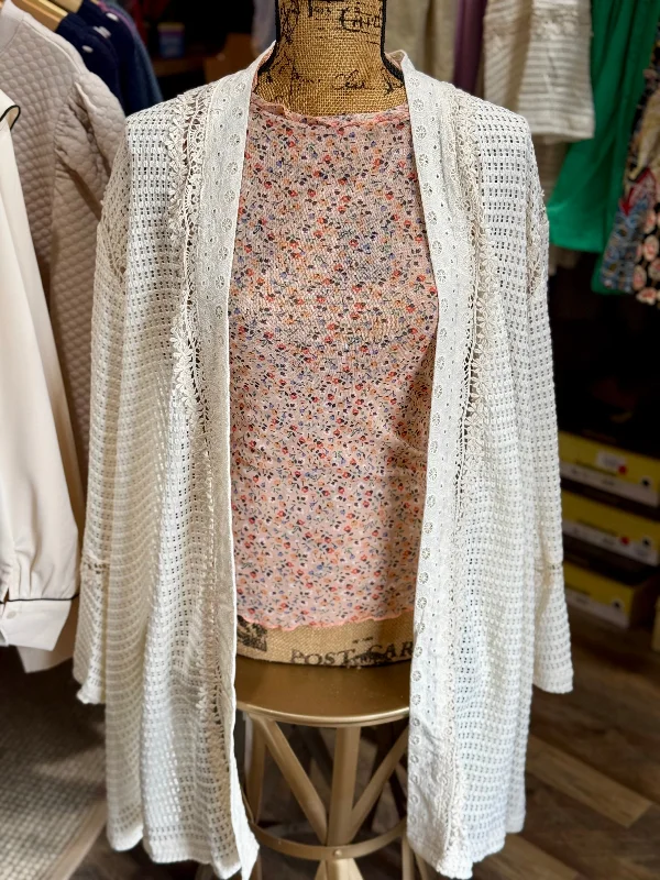 Vintage Washed Cardigan Refined Women's Classic 