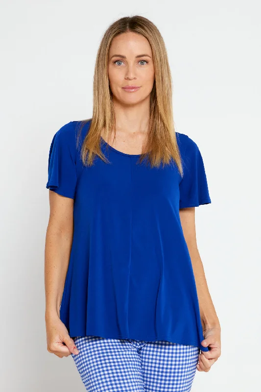 Melinda Top - Royal Sporty Women's Tennis