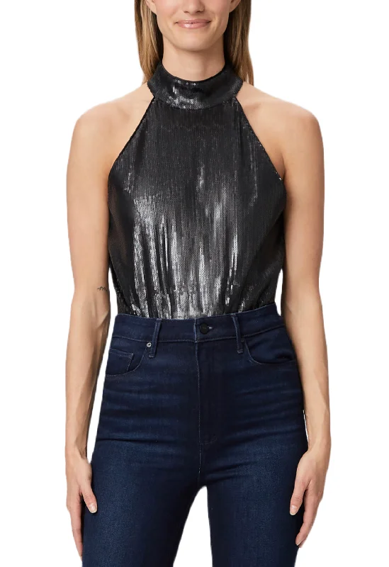 Erina Bodysuit - Matte Black Adventure