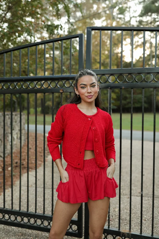 Ripley Cardigan - Tomato Feminine Women's Style 