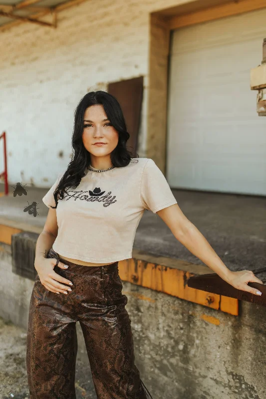 HOWDY DOLL TOP Modern Women's 