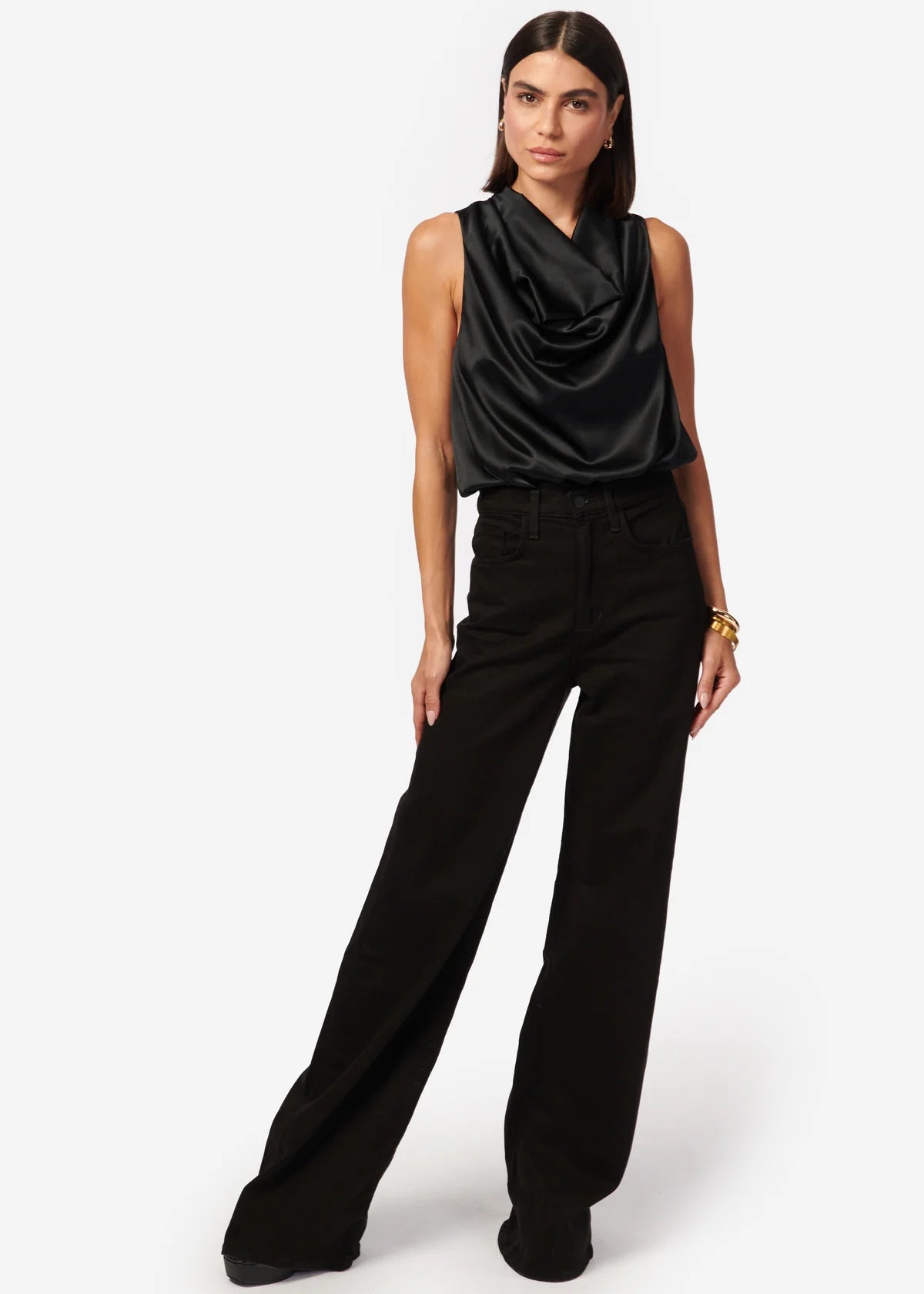 Noreen Bodysuit in Black Hip Women's Urban