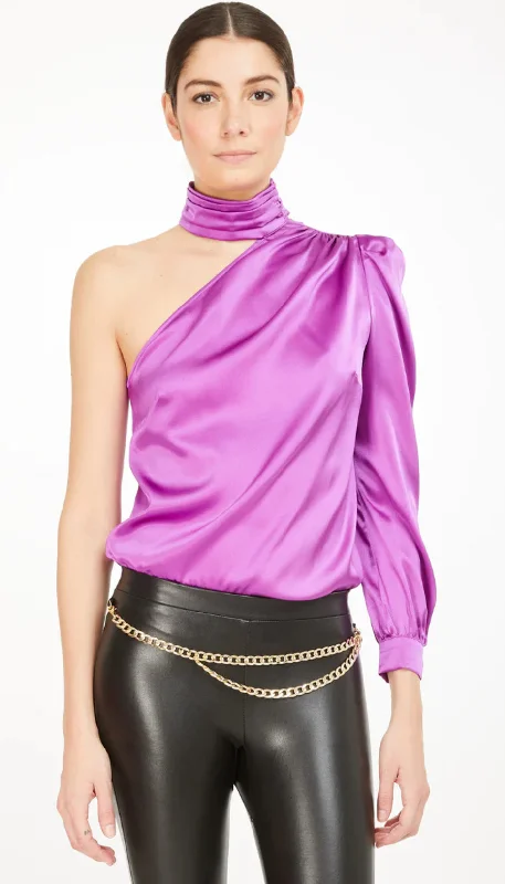 Rosario Blouse in Violet Scandinavian