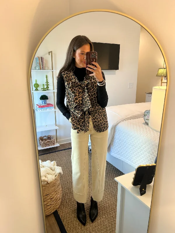 Melrose Vest - Leopard Classic Women's Tweed