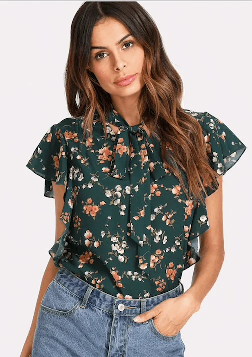 FLORAL CASCADE SLEEVE European