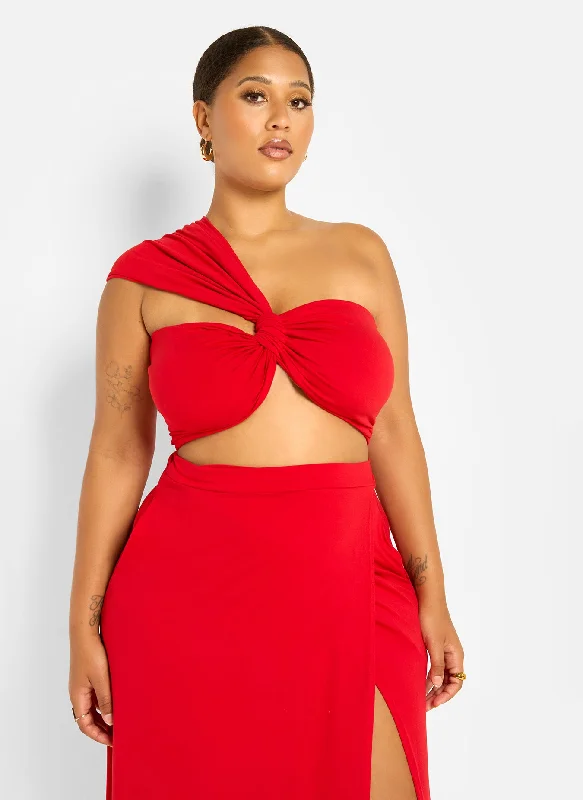 Krishna Asymetrical Bandeu Refined Women's 