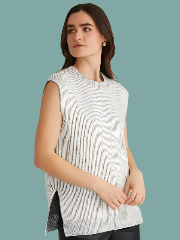 Jasmine Oversized Vest French