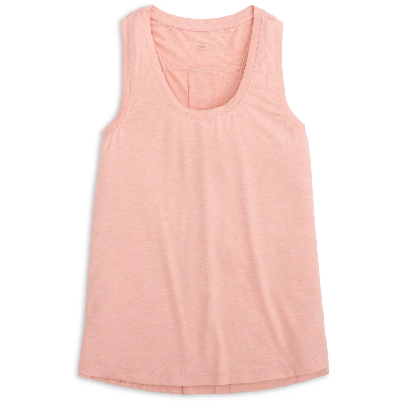 Fish Hippie Bimini Performance Tank - Peach Relaxed Women's 