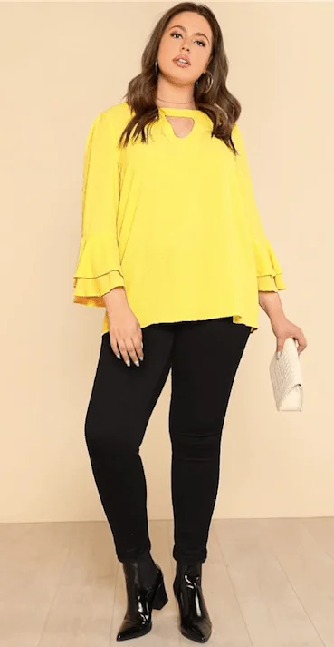 RUFFLED RAY OF SUNSHINE Practical Women's Multi - 