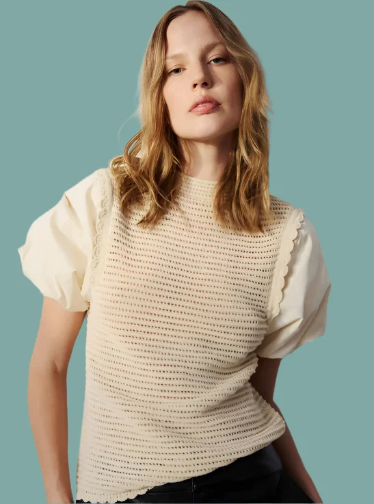 Mariella Knit Top Traditional Women's Wool