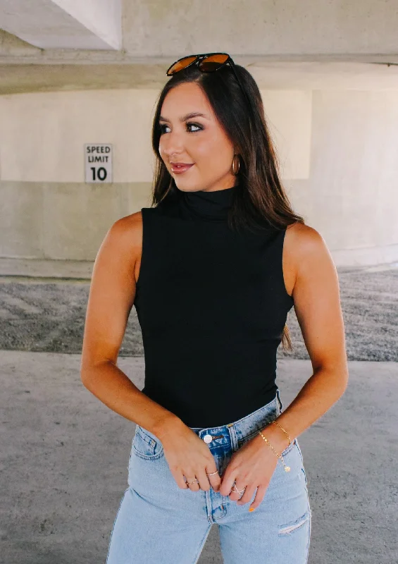 First Class Bodysuit - Black European