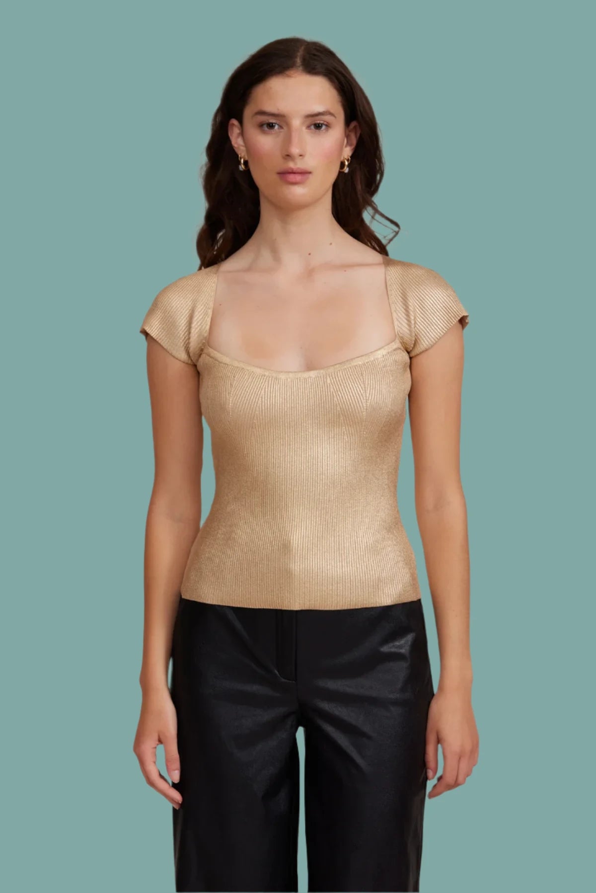 Ryan Knit Top Laid - back Women's Style