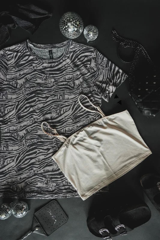 LETS GET MESH WILD TEE Modern Women's 